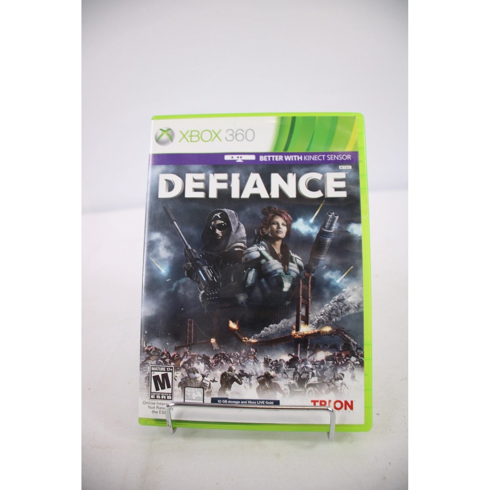 Defiance Video Game Xbox 360 Better with Kinect Shooter Action RPG